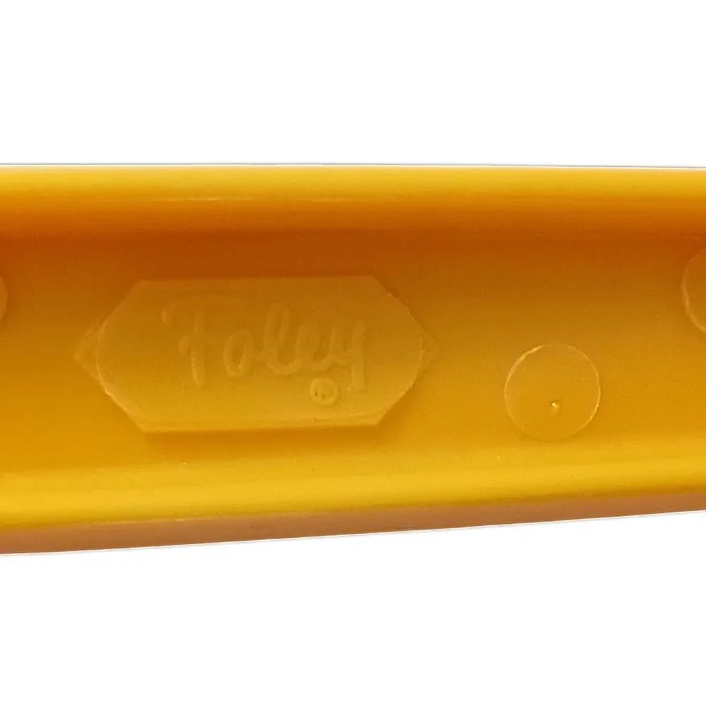 Vintage Foley Spoon‎ Nylon Cooking Serving Utensil Bright Golden Yellow Retro